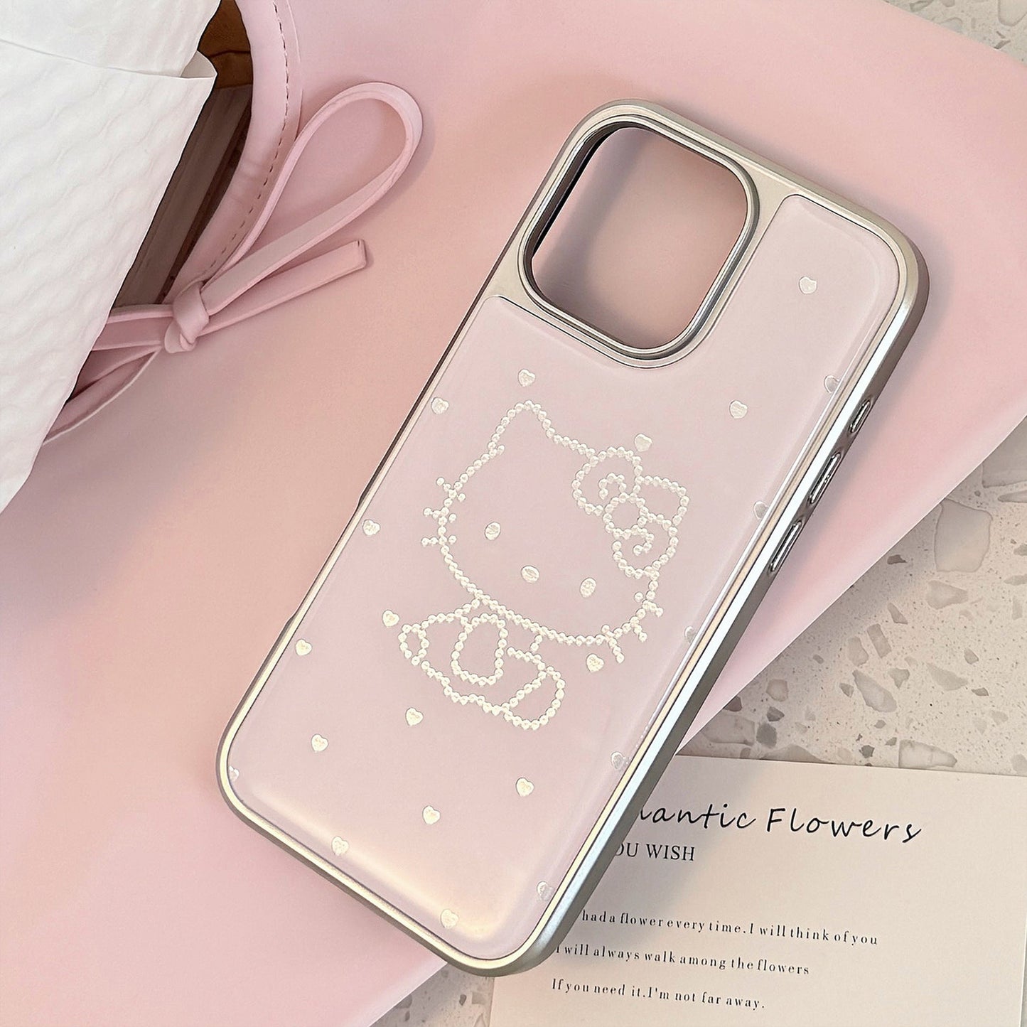Gilt Epoxy iphone16 Sweetheart Cat Suitable for 17 Apple 15promax Mobile Phone Case 13 Electroplating 14 Huawei